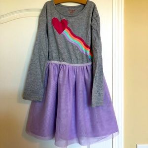 Cat & Jack tulle, rainbow dress 7-8